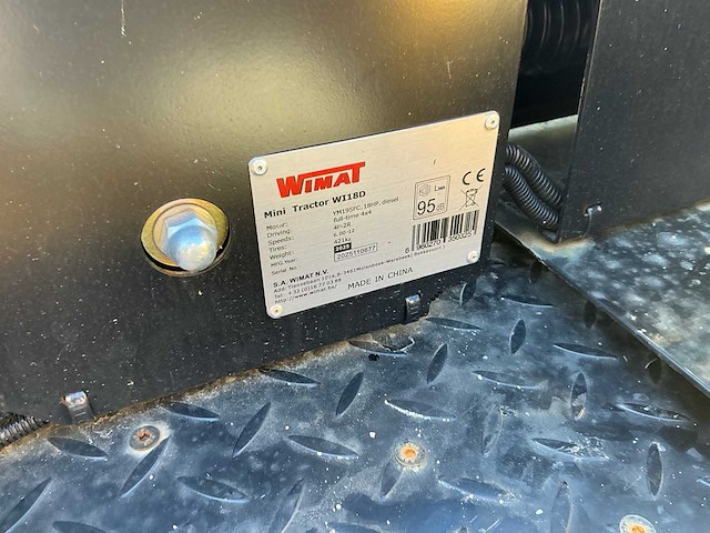 Yarmax 195fc - 2025 - wi18d 18hp met frees - minitractor - afbeelding 7 van  19