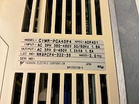 Yaskawa cimr-pca40p4 606pc3 frequentieregelaar (2x) - afbeelding 5 van  5