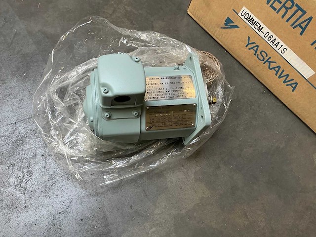 Yaskawa / minertia motor ugmmem-06aa1s elektromotor (2x) - afbeelding 3 van  7