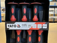 Yato beitel en doorslag - set - 6-delig - afbeelding 2 van  2