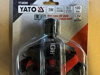 Yato hoofdlamp - met led verlichting - waterdicht - afbeelding 2 van  2