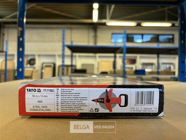 Yato landmeter - 50m - meetlint - afbeelding 3 van  3