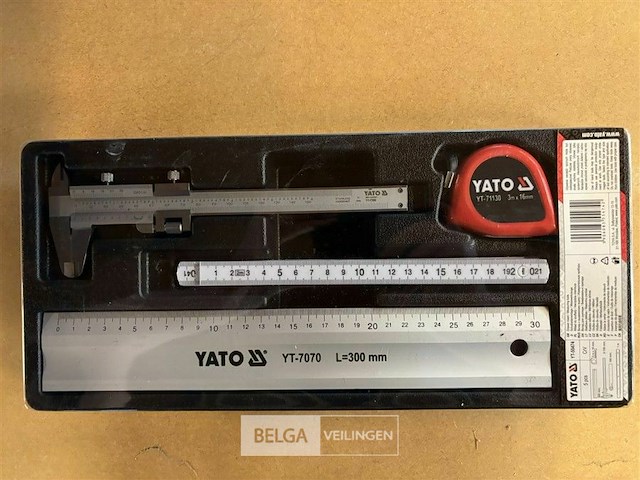 Yato meetset - 5-delig - module van robuust kunstof - afbeelding 4 van  5