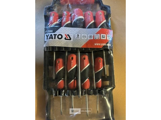Yato schroevendraaierset - 9-delig - afbeelding 2 van  2