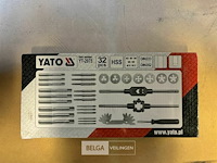 Yato tap en snijmoeren set - 32-delig