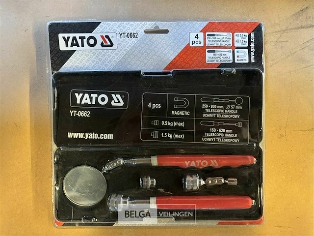 Yato telescopische inspectieset - 4-delig - afbeelding 1 van  2