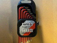 Yato torx stiftsleutelset - 7-delig - met gereedschapshouder