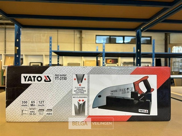 Yato verstekbak met handzaag - 35cm zaagblad - afbeelding 1 van  4