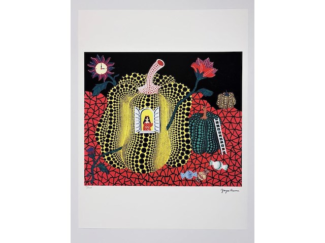 Yayoi kusama - gelimiteerde editie - afbeelding 1 van  1