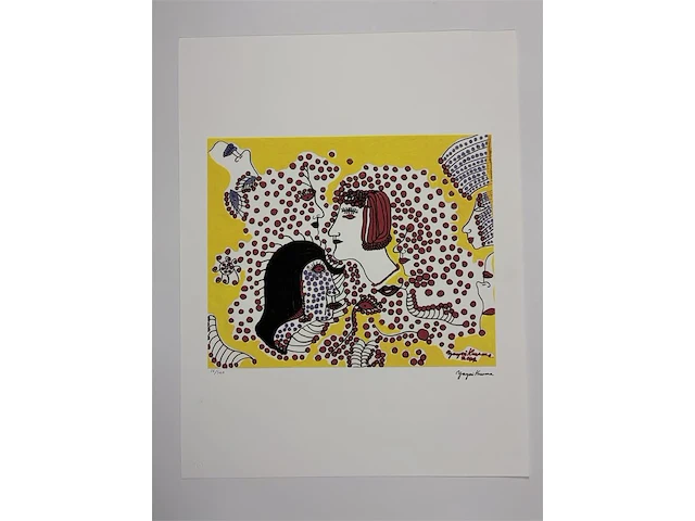 Yayoi kusama - gelimiteerde editie - afbeelding 1 van  1