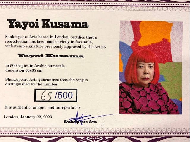 Yayoi kusama - afbeelding 4 van  4