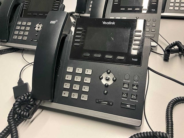 Yealink ultra-elegant ip phone voip telefoon (7x) - afbeelding 2 van  9