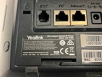 Yealink ultra-elegant ip phone voip telefoon (7x) - afbeelding 4 van  9