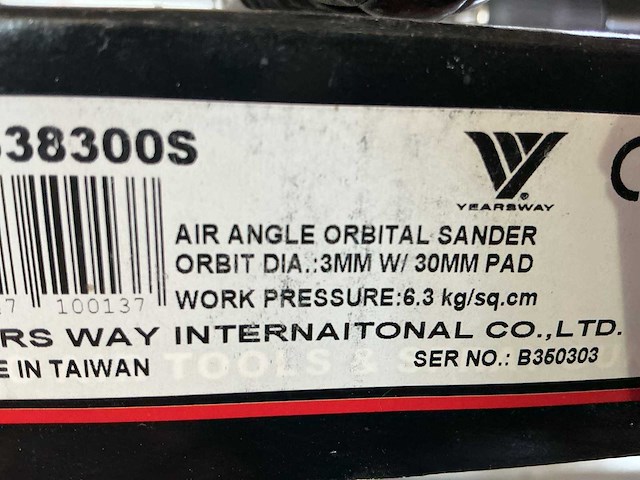 Yearsway pneumatische ratelsleutel - afbeelding 1 van  1