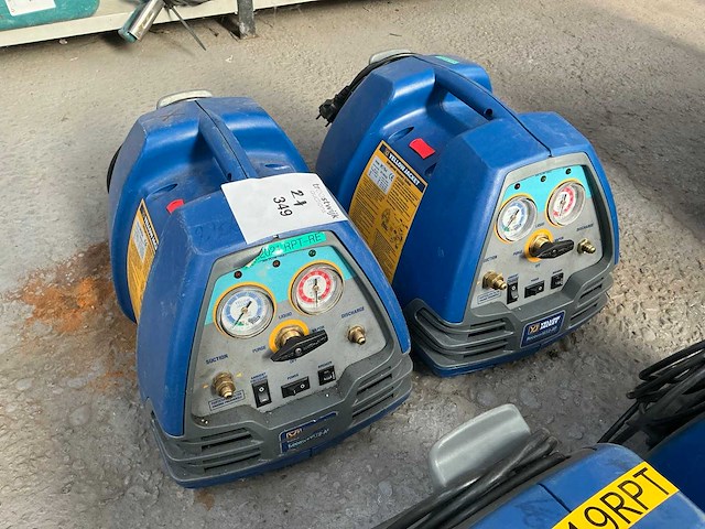 Yellow jacket 95764 koudemiddelterugwinningsmachine (2x) - afbeelding 1 van  6