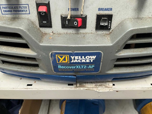 Yellow jacket recover xlt2-ap koudemiddelterugwinningsmachine - afbeelding 6 van  6