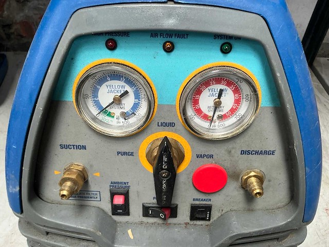 Yellow jacket recover xlt2-ap koudemiddelterugwinningsmachine - afbeelding 3 van  6