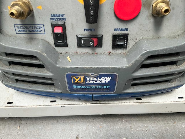 Yellow jacket recover xlt2-ap koudemiddelterugwinningsmachine - afbeelding 4 van  6