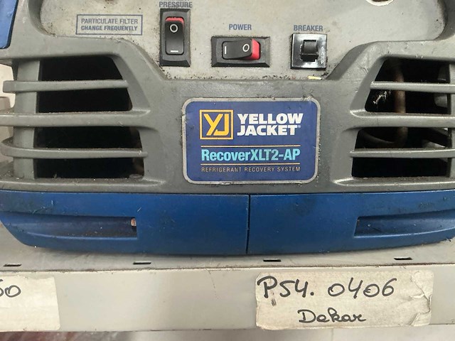 Yellow jacket recover xlt2-ap koudemiddelterugwinningsmachine - afbeelding 3 van  5