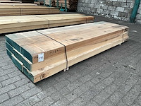 Yellow poplar balken 105 mm ca. 1 m³ - afbeelding 4 van  5