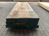 Yellow poplar balken 105 mm ca. 1 m³ - afbeelding 3 van  5