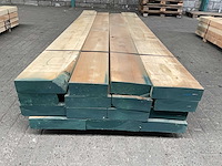 Yellow poplar balken 80 mm ca. 0,9 m³ - afbeelding 1 van  5