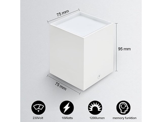 Yindalux led opbouwspots - 10w - afbeelding 4 van  4