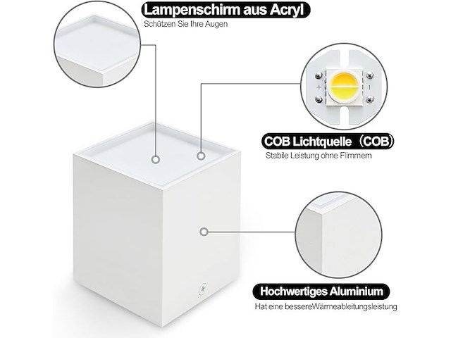 Yindalux led opbouwspots - 10w - afbeelding 3 van  5
