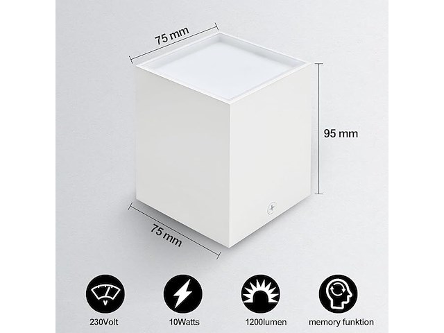 Yindalux led opbouwspots - 10w - afbeelding 4 van  5