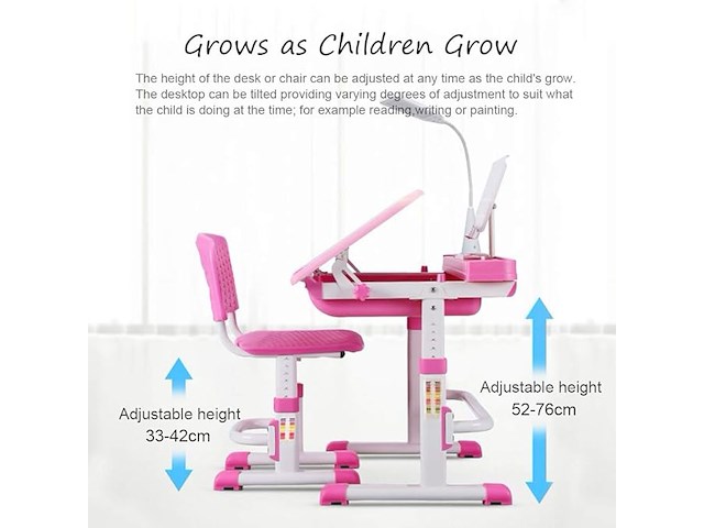 Yinleader kinderbureaustoelset - afbeelding 4 van  4