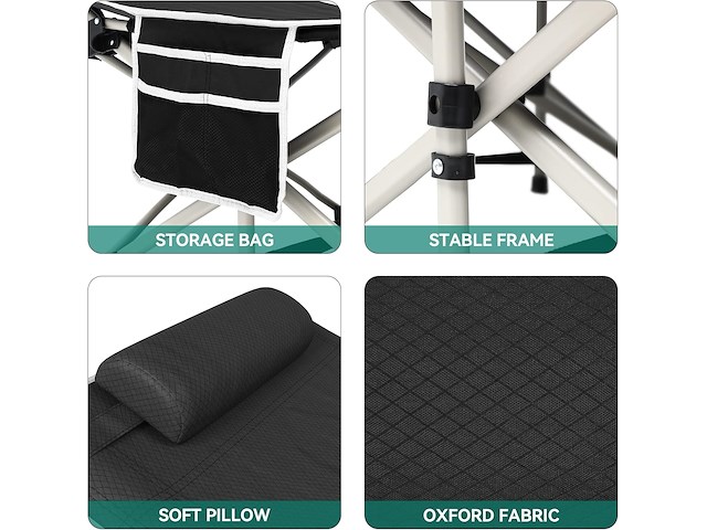 Yitahome opvouwbaar campingbed - afbeelding 4 van  5