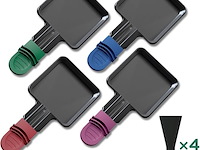 Yoassi mini-raclette-pannen (4 stuks) - afbeelding 1 van  2