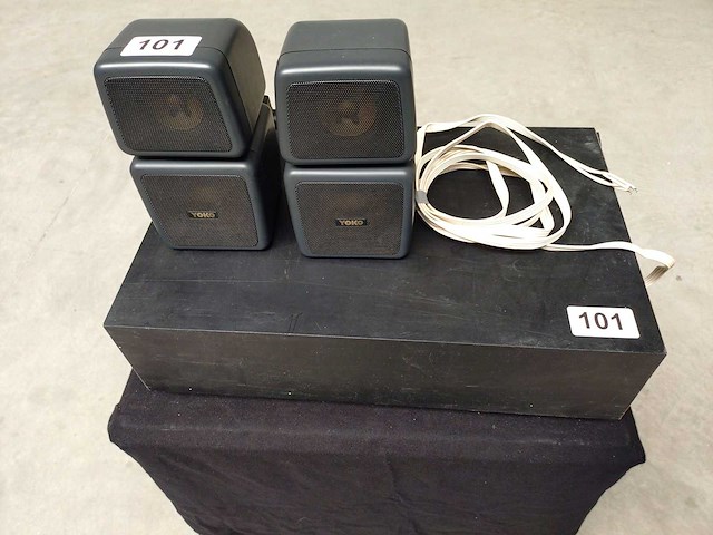 Yoko - ysw 1000 - speaker system - afbeelding 1 van  5