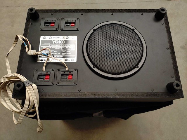 Yoko - ysw 1000 - speaker system - afbeelding 4 van  5