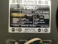 Yoko - ysw 1000 - speaker system - afbeelding 5 van  5