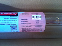 Yongli h4 100w co2 laserbuis voor lasergraveer- en snijmachines - afbeelding 2 van  3