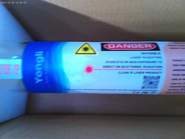 Yongli h4 100w co2 laserbuis voor lasergraveer- en snijmachines - afbeelding 3 van  3