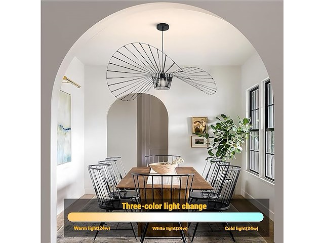 Yoniisea vintage hanglamp - afbeelding 3 van  3