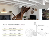 Yoniisea vintage hanglamp - afbeelding 3 van  4