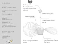 Yoniisea vintage hanglamp - afbeelding 4 van  4
