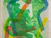 Yorgos sapountzis (1976), 'akt in schleifen', 2014, n° 119/150, risograph 29.5 x 21 cm. (11.60 x 8.26 in.)