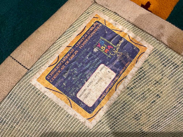 Yssima by mini ferrucci hangdemaakt designtapijt - afbeelding 4 van  5