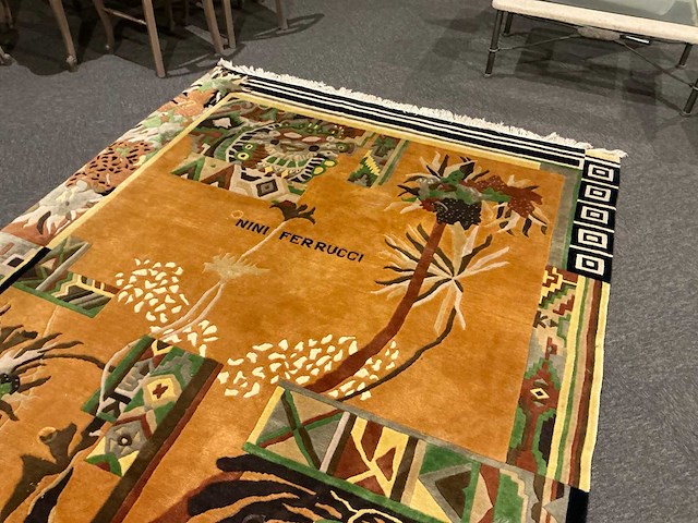 Yssima by mini ferrucci hangdemaakt designtapijt - afbeelding 2 van  4