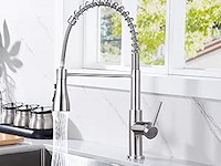 Yuanny waterkraan voor de keuken met sproeier - afbeelding 1 van  3