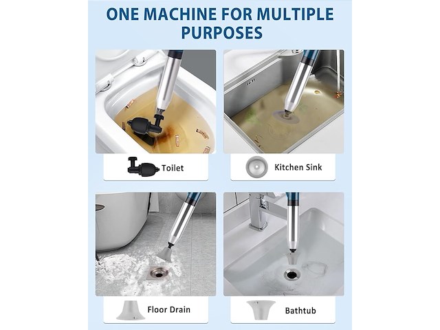 Yuchengtech toiletontstopper - afbeelding 3 van  6