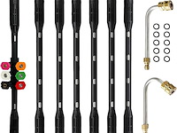 Yuet hogedrukreiniger verlengstaaf (9 stuks) - afbeelding 1 van  6