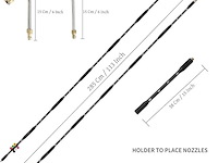 Yuet hogedrukreiniger verlengstaaf (9 stuks) - afbeelding 4 van  6