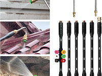 Yuet hogedrukreiniger verlengstaaf (9 stuks) - afbeelding 5 van  6