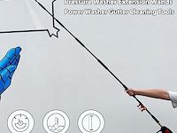 Yuet hogedrukreiniger verlengstaaf (9 stuks) - afbeelding 6 van  6