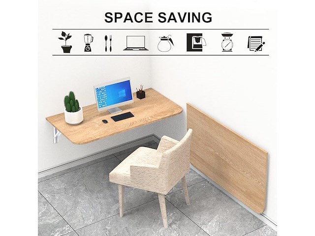 Yumore opklapbare plankdragers, 61 cm - afbeelding 5 van  5